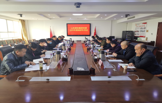 山東順和集團(tuán)黨委召開 2020年度組織生活會(huì)