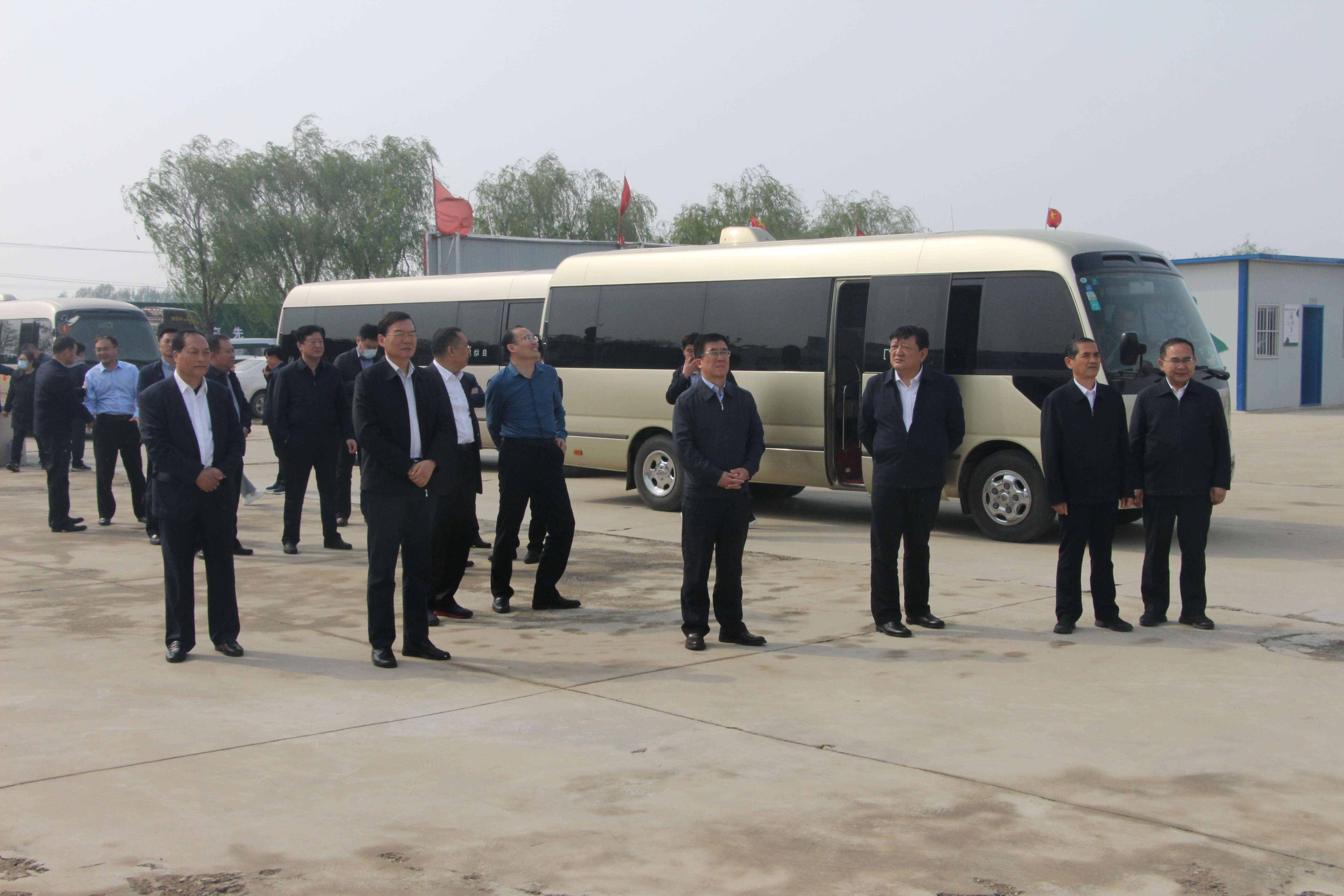 山東省人大農(nóng)村公路調(diào)研組到順和國際智慧物流園 參觀調(diào)研