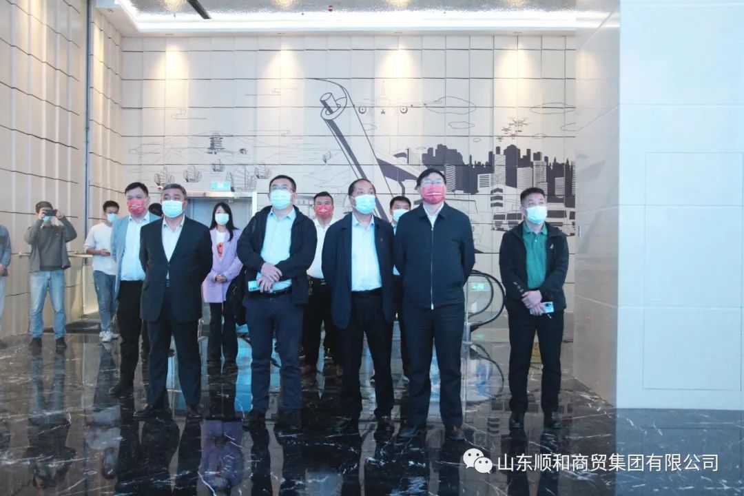 國家發(fā)改委綜合運輸研究所主任王彥慶一行蒞臨中國物流之都展覽館參觀考察