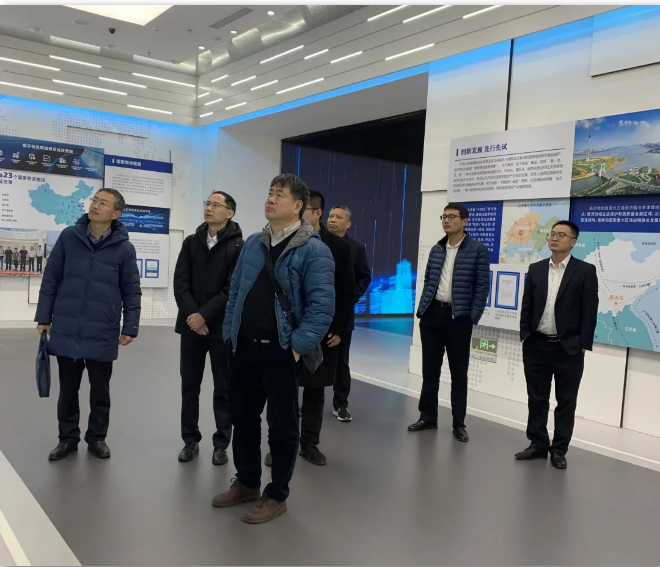市場監(jiān)管總局發(fā)展研究中心調(diào)研組蒞臨順和國際智慧物流園